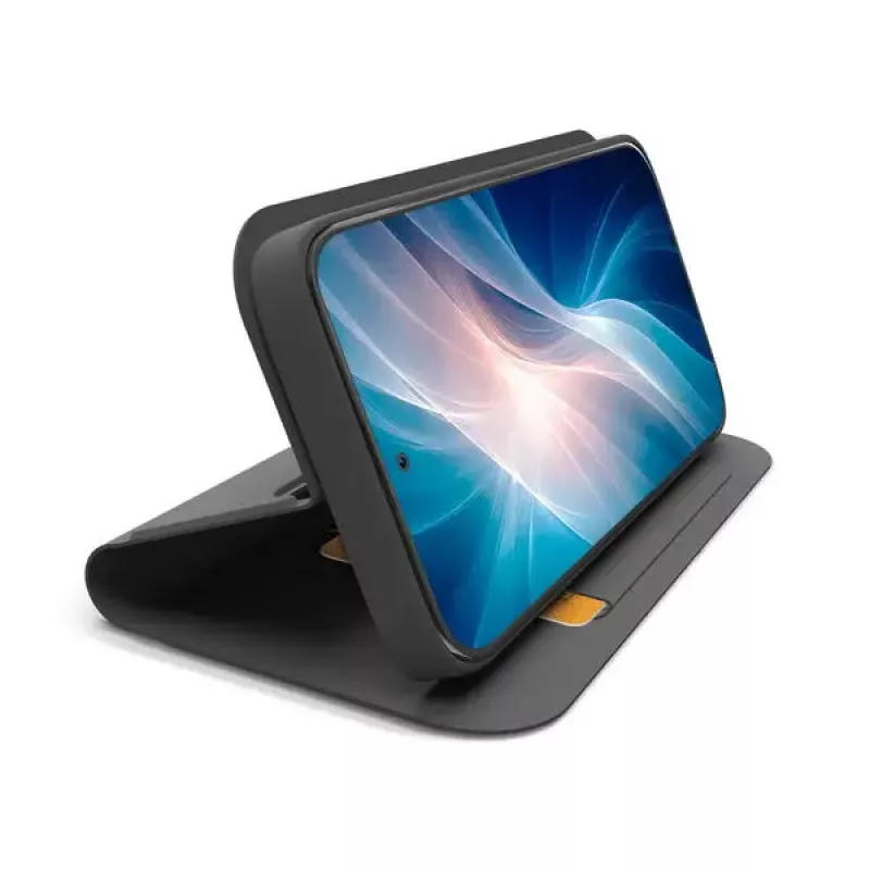 SBS Wallet Stand for Samsung Galaxy A57 black – model TEWALSAA57K, wallet case with stand function