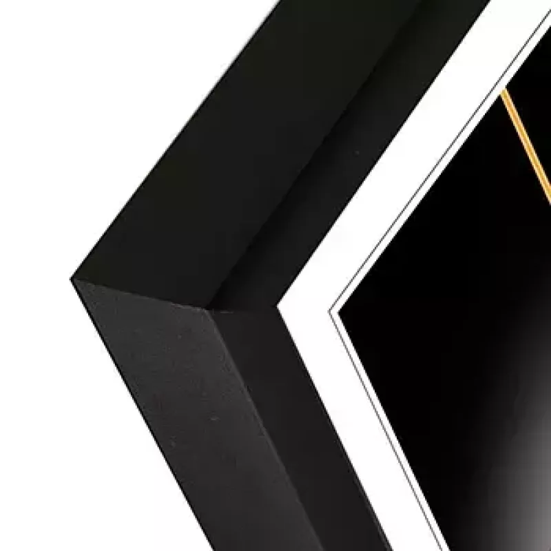 Single picture frame ZEP AL1B4 Aluminium Black