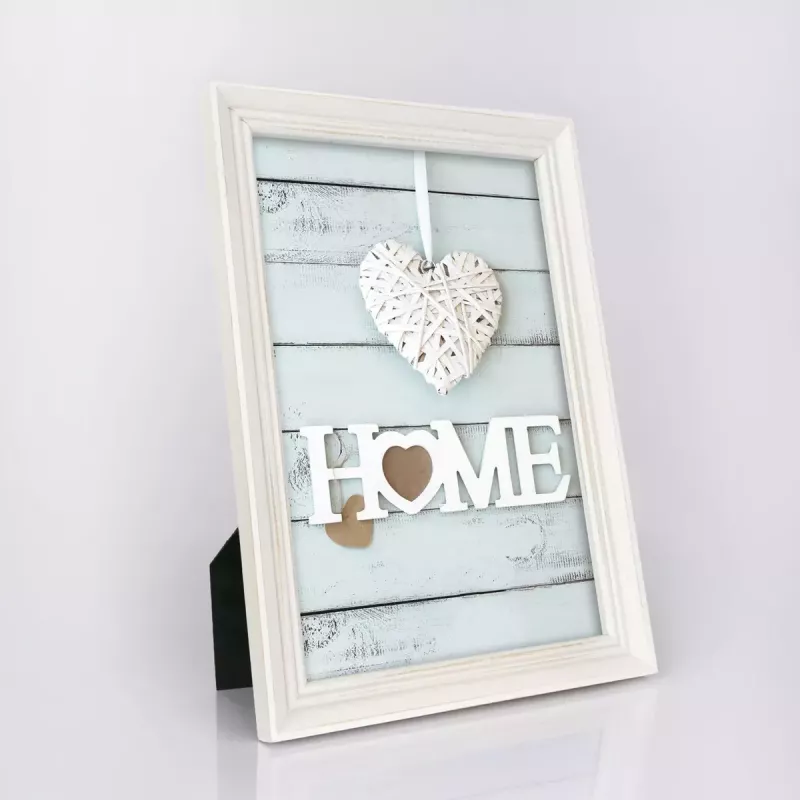 Single picture frame ZEP T15418 White MDF 208x220mm