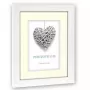 Single picture frame ZEP Regent 4 White Yellow