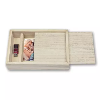 Storage box ZEP CX7546 Rectangular Wood