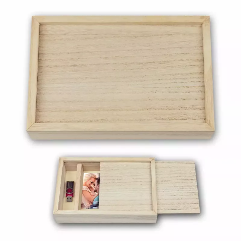 Storage box ZEP CX7546 Rectangular Wood