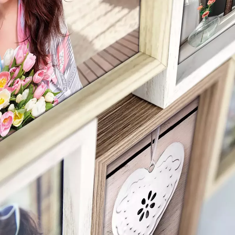 Picture frame set ZEP Montreaux 10Q Beige Brown White