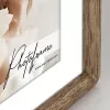 Single picture frame ZEP Gressan Brown Wood 190x250 mm