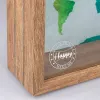 Money Box ZEP RM4545 Brown Glass Metal Wood 210x65x170 mm