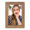 Single picture frame ZEP CORNICE ANZIO Brown MDF Wood 205x155mm