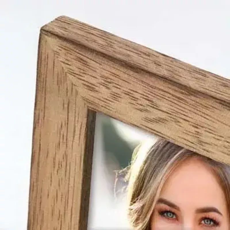 Single picture frame ZEP CORNICE ANZIO Brown MDF Wood 205x155mm