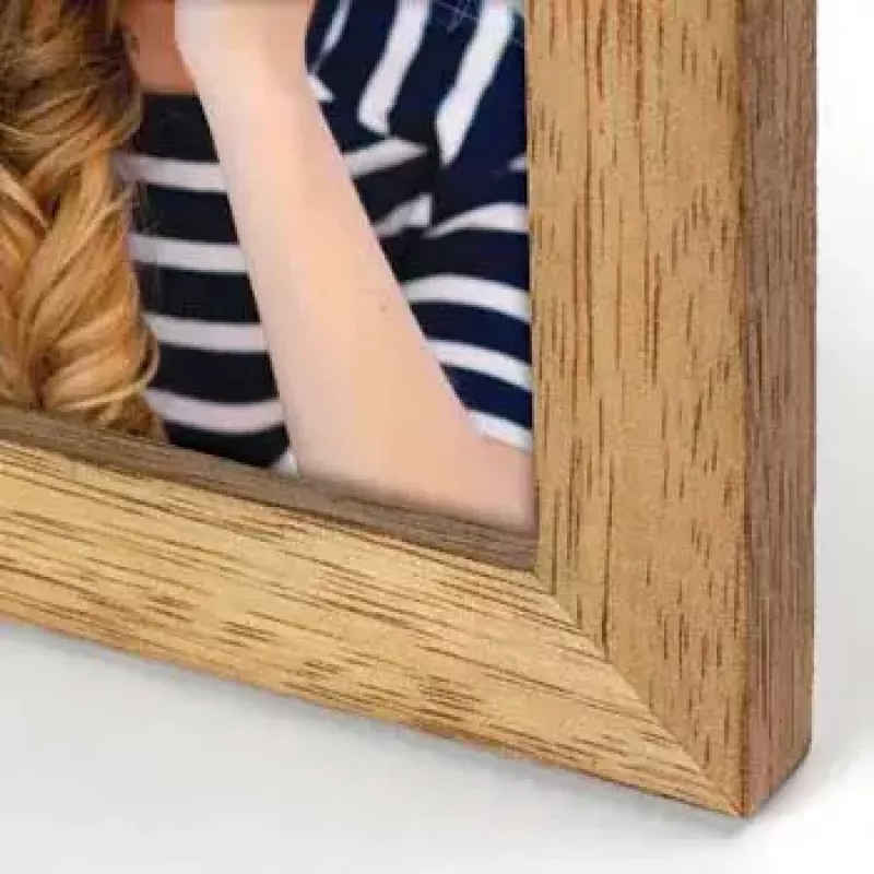 Single picture frame ZEP CORNICE ANZIO Brown MDF Wood 205x155mm