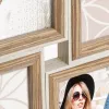 Picture frame set ZEP Kriss 4Q Wood Brown White 310x340 mm