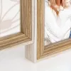Picture frame set ZEP Kriss 4Q Wood Brown White 310x340 mm