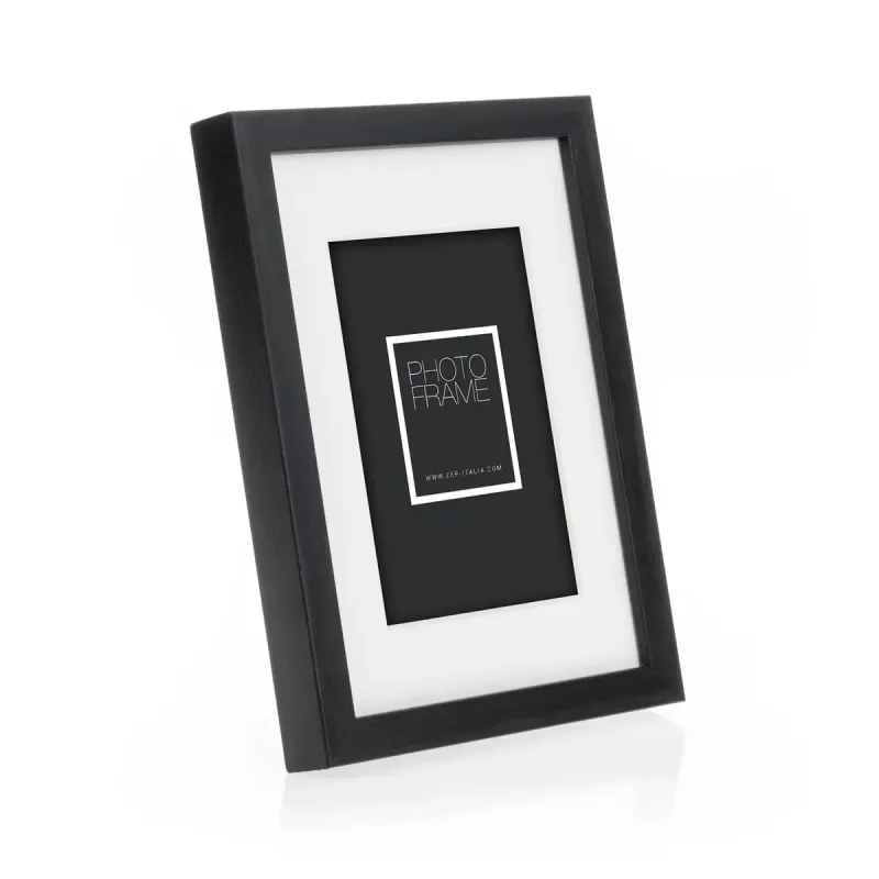 Single picture frame ZEP V4557B Black Wood 150x205mm
