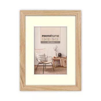 Single picture frame ZEP Malmo natural MDF Natural