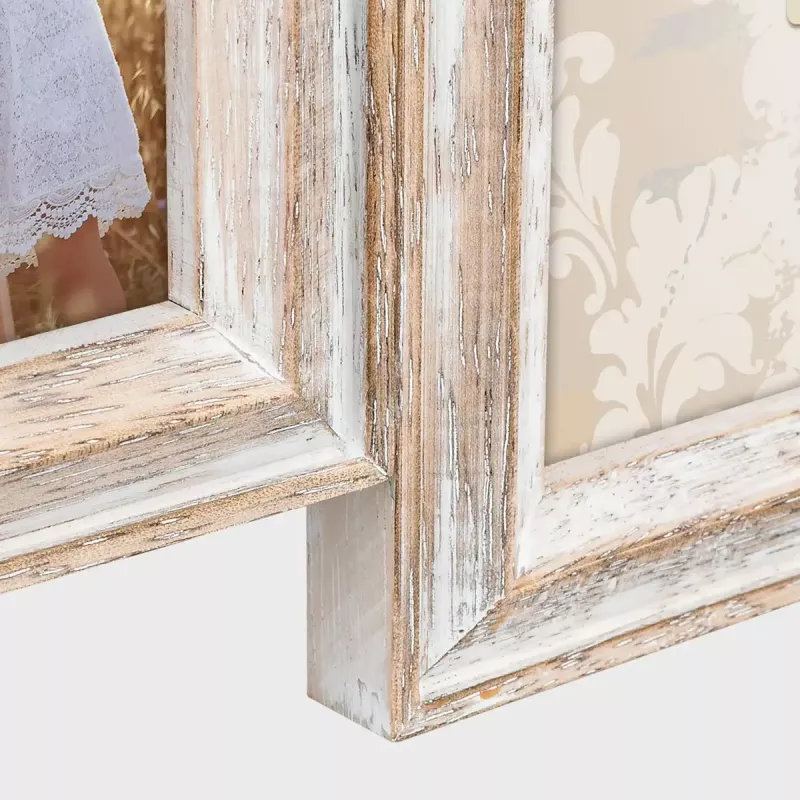 Multi picture frame ZEP AC446B Natural Wood 390x370 mm