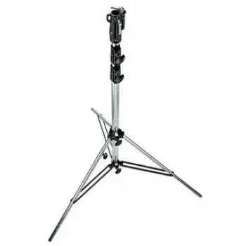 Tripod leg Manfrotto 126CSU — single leg, max load 40 kg, max height 3.33 m, weight 8.3 kg, silver
