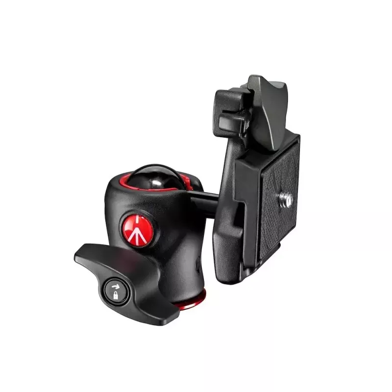 Tripod Head Manfrotto MH490-BH Black Aluminium 1/4 inch Ball Height 90 mm Weight 190 g
