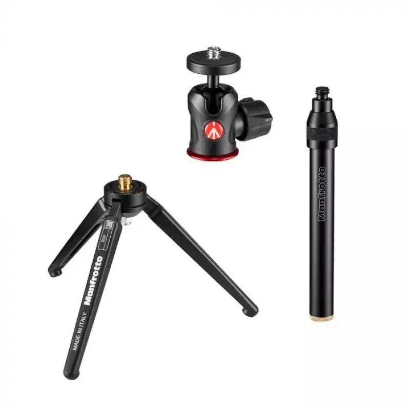 Tripod Manfrotto 209,492LONG-1 3 legs Black 35.5cm max height