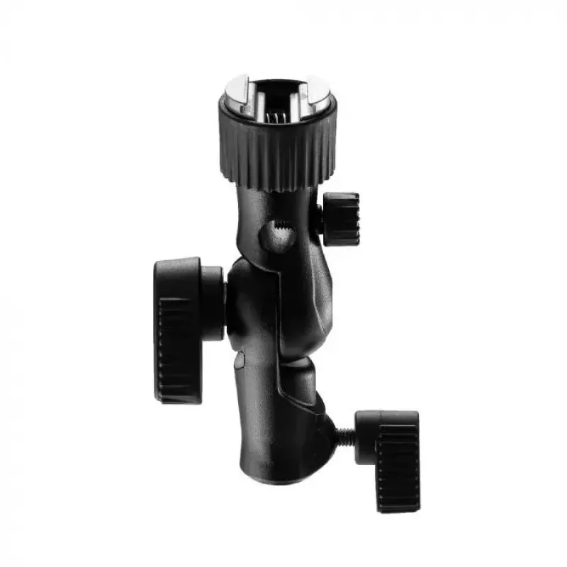 Manfrotto MLH1HS-2 cold shoe tilt head with light joint and umbrella holder