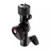 Manfrotto MLH1HS-2 cold shoe tilt head with light joint and umbrella holder