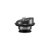 Mounting plate Manfrotto MVAQR-GIM-PLATE Aluminium Black 50mm x 35mm