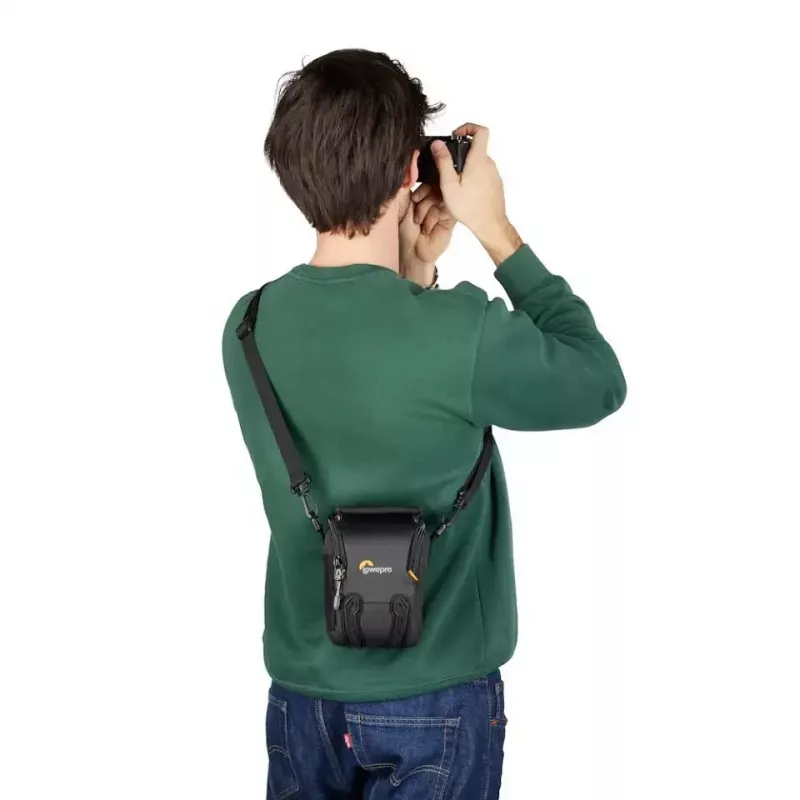 Beltpack case Lowepro Adventura SH 115 III Black Shoulder strap
