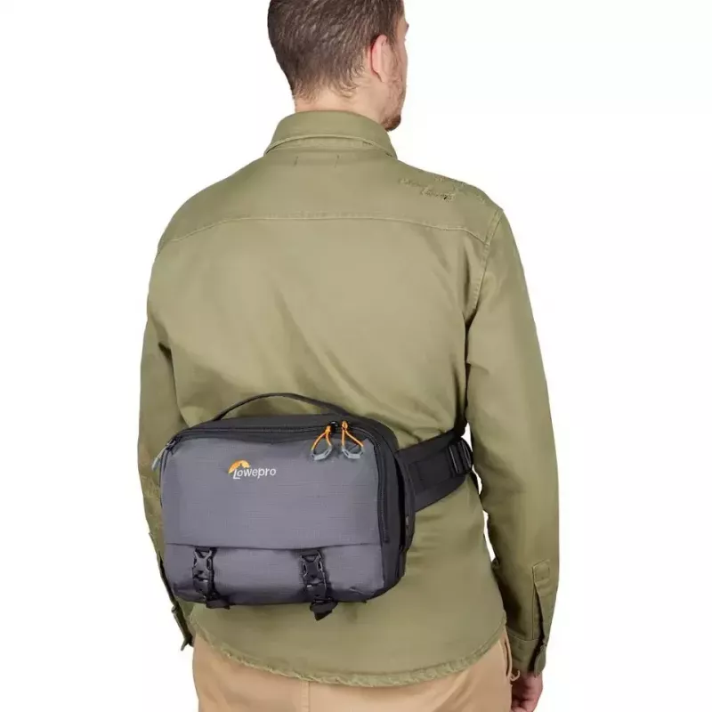 Sling case Lowepro LP37468-PWW Grey Shoulder strap 1 exterior pocket