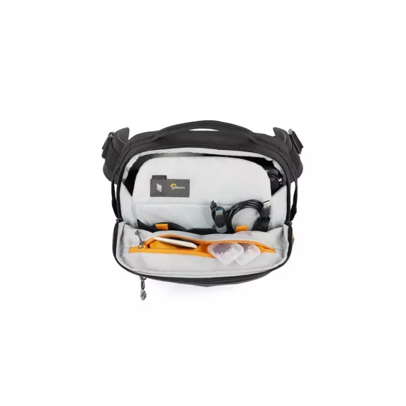 Sling case Lowepro LP37468-PWW Grey Shoulder strap 1 exterior pocket