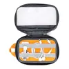 Lowepro GearUp Pouch Mini Purse Nylon Polyester Ripstop Grey Orange