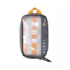 Lowepro GearUp Pouch Mini Purse Nylon Polyester Ripstop Grey Orange