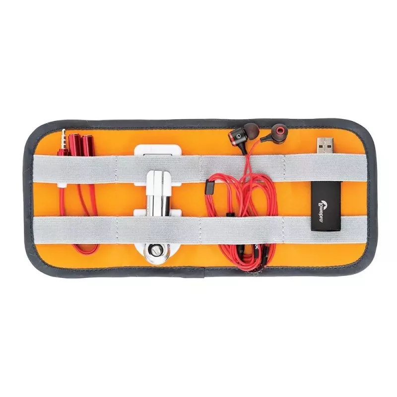 Lowepro Pouch Medium GearUp GL LP37139-GRL Nylon Ripstop Polyester Orange Grey 280x45x140mm