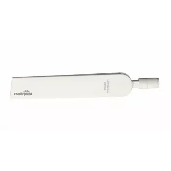 Network antenna CradlePoint 170761-001 — 0.6–6 GHz, white, compatible with CBA850-1200M-B and W2000