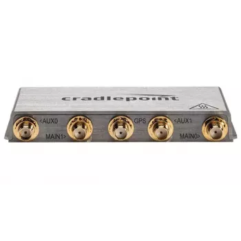 CradlePoint MC400 modem — cellular modem, upstream 5.76 Mbps, downstream 42.2 Mbps, 256‑QAM, silver, 104 g