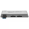 CradlePoint MC400 modem — cellular modem, upstream 5.76 Mbps, downstream 42.2 Mbps, 256‑QAM, silver, 104 g