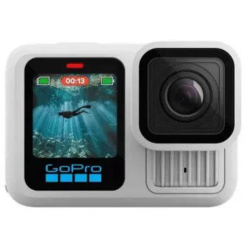 Action camera GoPro HERO13 Black — 5.3K Ultra HD, 27.6 MP CMOS, 240 fps, Wi‑Fi, GPS, built‑in LCD, stereo audio