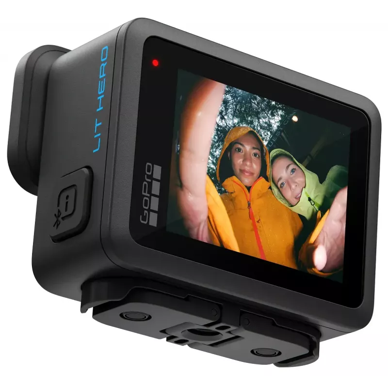 Action Camera GoPro LIT HERO — 4K Ultra HD 100 fps, 12 MP, 1.76 inch LCD, Wi‑Fi, MicroSD