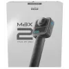 Action camera GoPro MAX2 with 8K Ultra HD, 29.5 MP sensor, 100 fps, LCD display, GPS, Wi‑Fi — accessories bundle