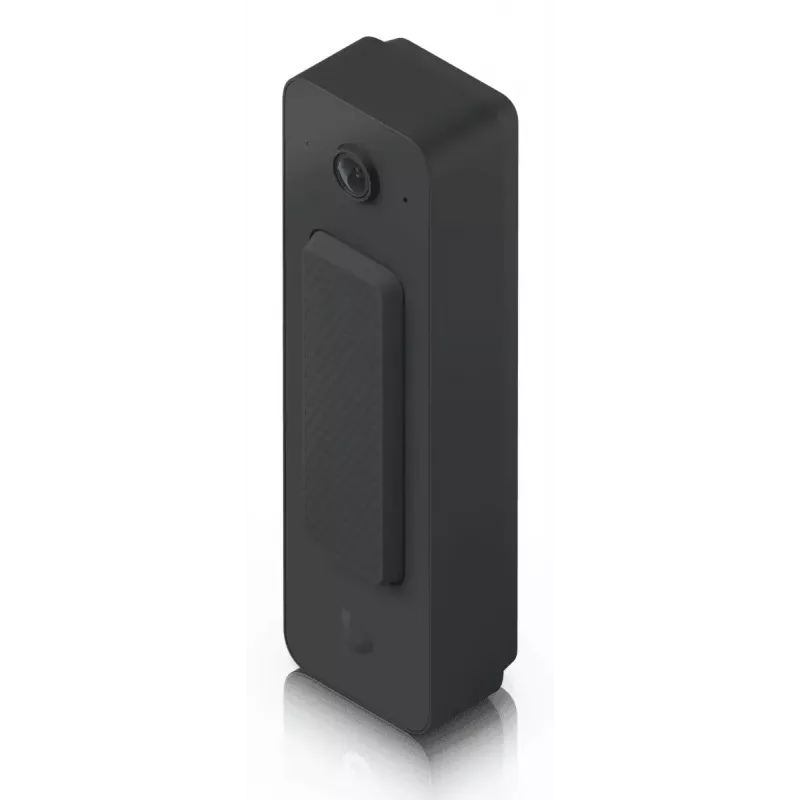 Doorbell UBIQUITI Doorbell Lite Black — wired PoE video doorbell, 5 MP, 2560×1920, IPX5, metal & polycarbonate housing