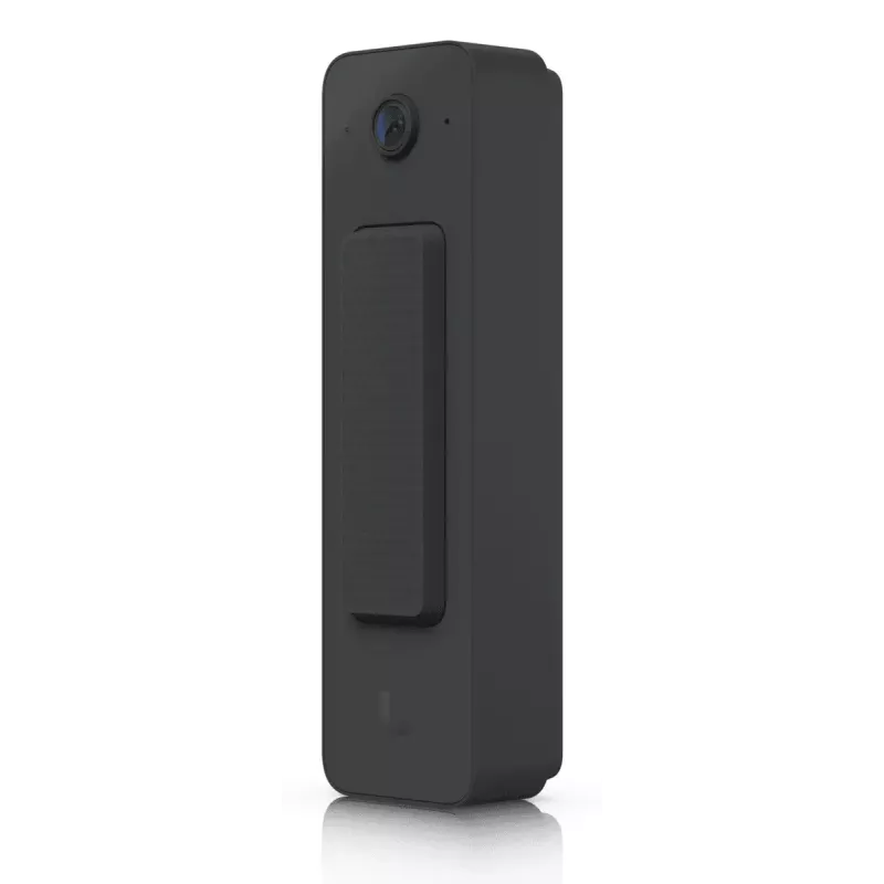 Doorbell UBIQUITI Doorbell Lite Black — wired PoE video doorbell, 5 MP, 2560×1920, IPX5, metal & polycarbonate housing