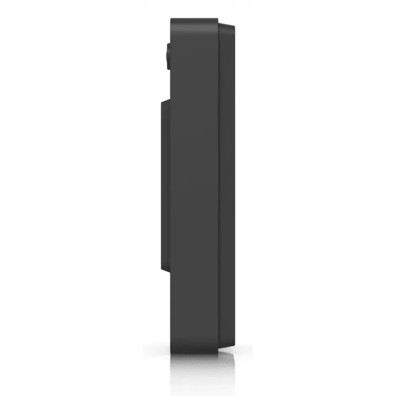 Doorbell UBIQUITI Doorbell Lite Black — wired PoE video doorbell, 5 MP, 2560×1920, IPX5, metal & polycarbonate housing