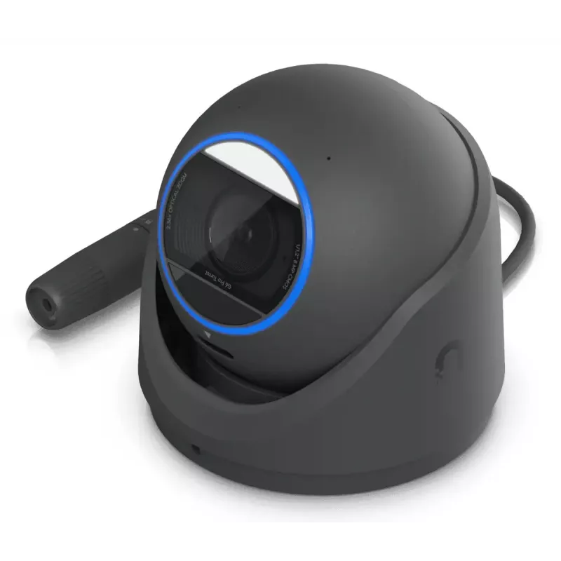 IP security camera UBIQUITI UVC-G6-Pro-Turret-B — 3840×2160, 1/1.2 inch CMOS, 2.36× optical zoom, PoE+, ceiling/wall, indoor/outdoor