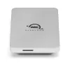SSD enclosure OWC Envoy Pro Elektron M.2 Silver, USB-C 10 Gbit/s, supports 1 M.2 SSD (480 GB installed)