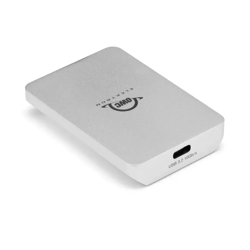 SSD enclosure OWC Envoy Pro Elektron Silver M.2, USB-C, 10 Gbit/s, 1 TB (installed)