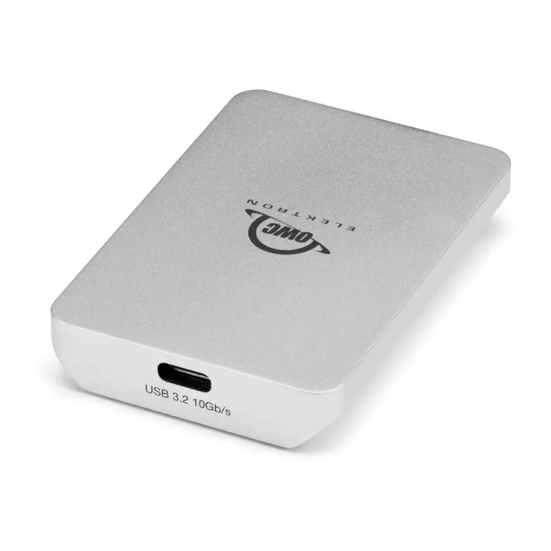 SSD enclosure OWC Envoy Pro Elektron Silver M.2, USB-C, 10 Gbit/s, 1 TB (installed)