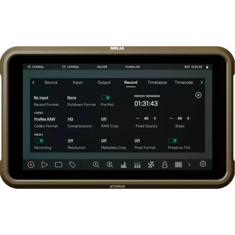 Monitor Atomos Ninja ULTRA 13.2 cm 1920 x 1080 Touchscreen