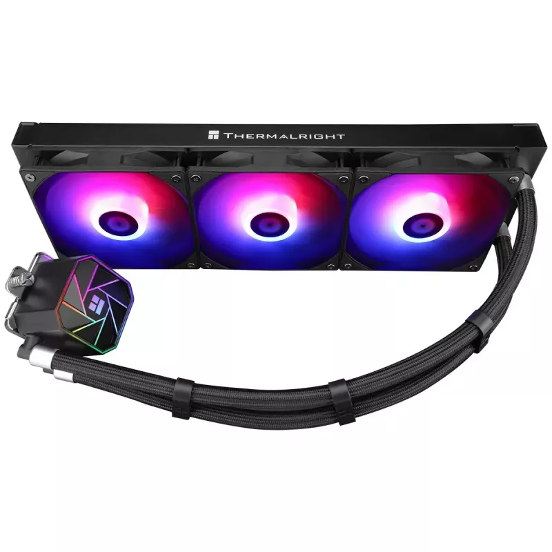 All-in-one liquid cooler Thermalright Aqua Elite 360 V3 12 cm Black