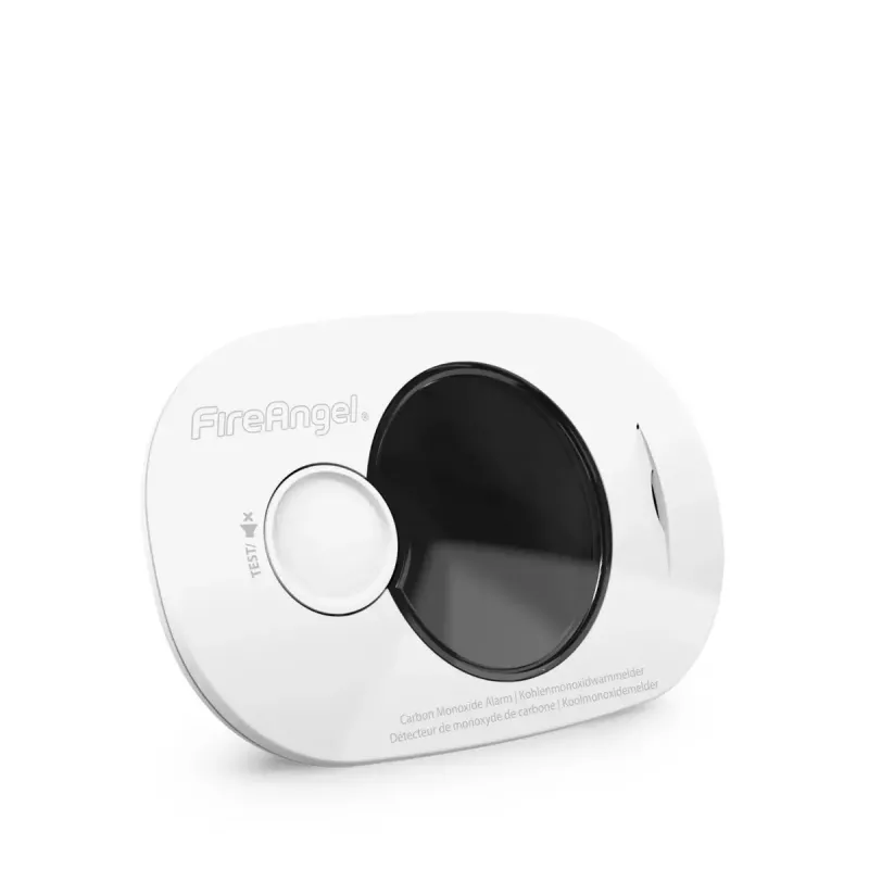 Gas detector FireAngel FA3322-EUX10 — Carbon monoxide (CO) electrochemical, LCD, battery 3 V, ABS housing