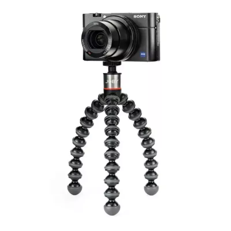 Tripod JOBY GorillaPod 500 for action cameras, 3 legs, max load 0.5 kg, Black/Grey