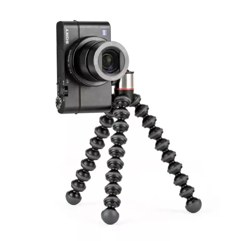 Tripod JOBY GorillaPod 500 for action cameras, 3 legs, max load 0.5 kg, Black/Grey
