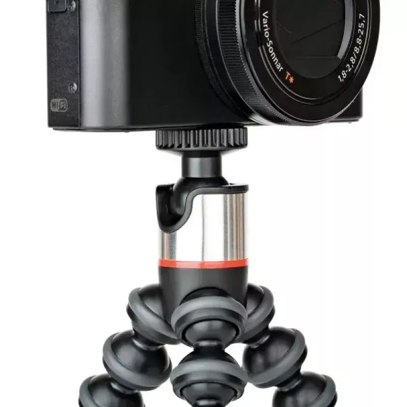Tripod JOBY GorillaPod 500 for action cameras, 3 legs, max load 0.5 kg, Black/Grey
