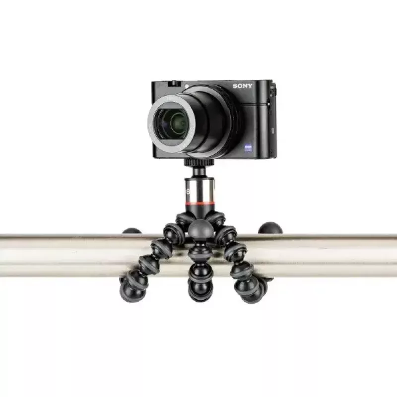 Tripod JOBY GorillaPod 500 for action cameras, 3 legs, max load 0.5 kg, Black/Grey