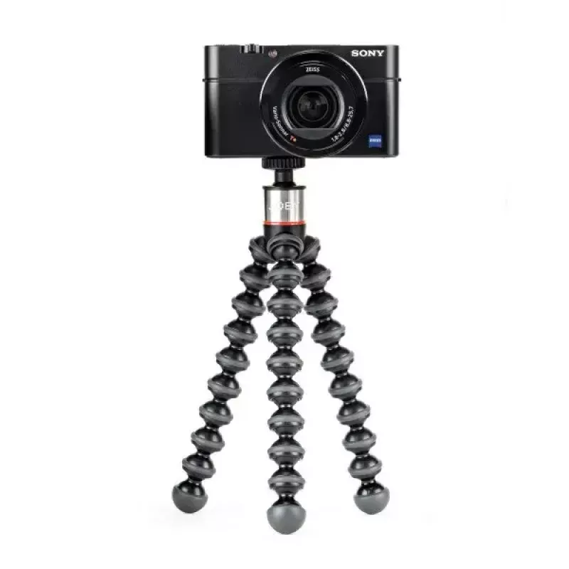 Tripod JOBY GorillaPod 500 for action cameras, 3 legs, max load 0.5 kg, Black/Grey